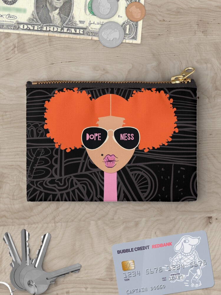 Thumbnail 3 of 4, Zipper Pouch, Dopeness designed and sold by 6256design.