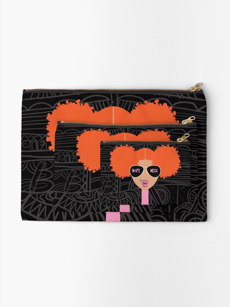Thumbnail 2 of 4, Zipper Pouch, Dopeness designed and sold by 6256design.