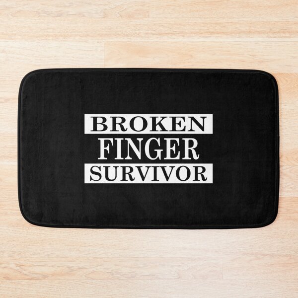 Item preview, Broken Finger Survivor Essential Classic Sticker And Shirt Design designed and sold by Glike.