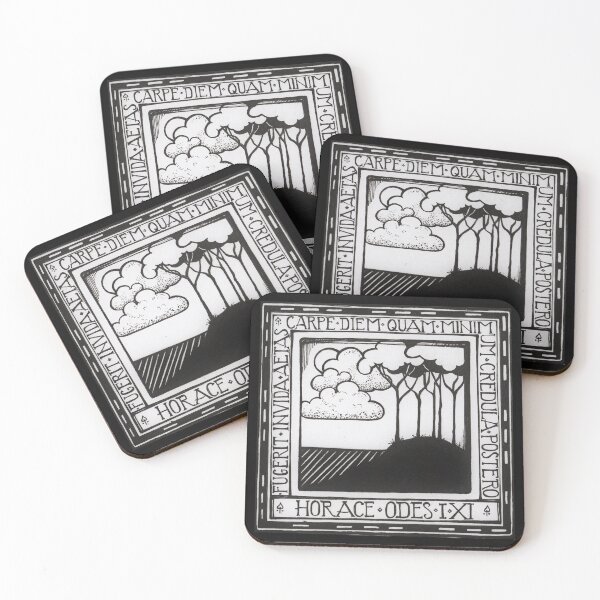 Item preview, Carpe Diem (Black and White) designed and sold by TheCobra.