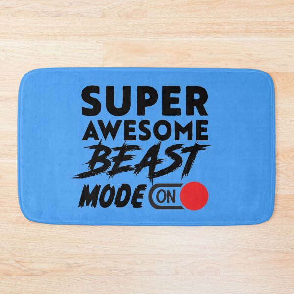 Item preview, Super awesome beast mode on funny graphic Illustration SVG designed and sold by LJWDesigns.