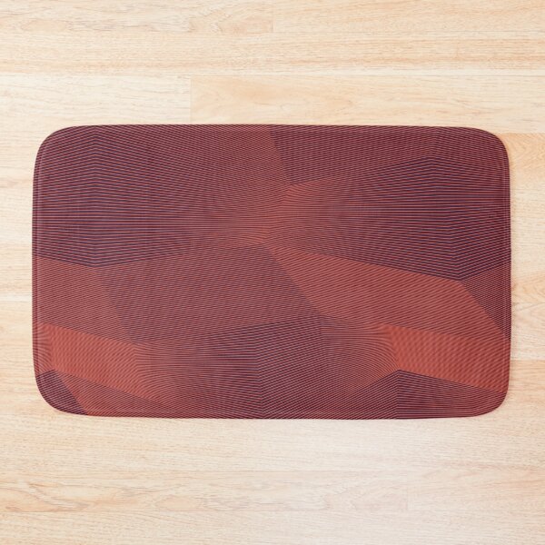 Item preview, Abstract, trendy, modern geometric graphic art in red color designed and sold by theendup.
