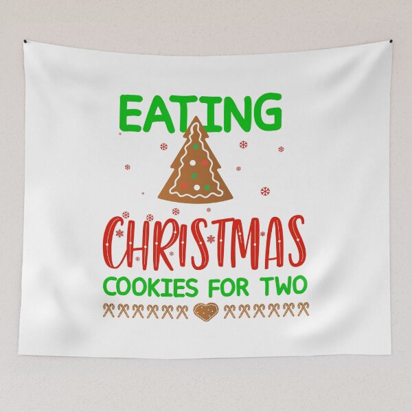 Item preview, Eating Christmas Cookies For Two designed and sold by Mariano Topno.