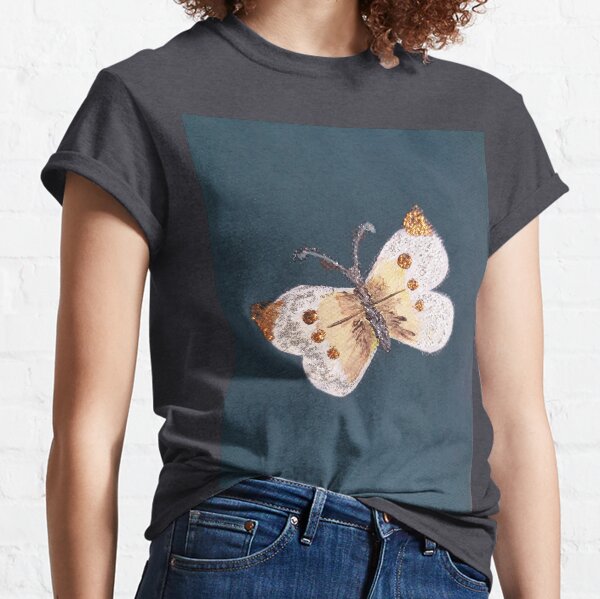 Golden Winged Butterfly Classic T-Shirt