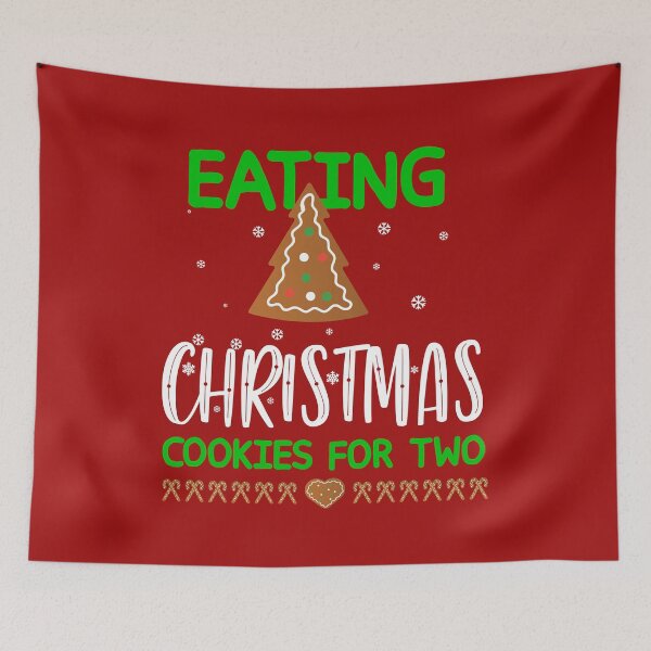 Item preview, Eating Christmas Cookies For Two designed and sold by Mariano Topno.