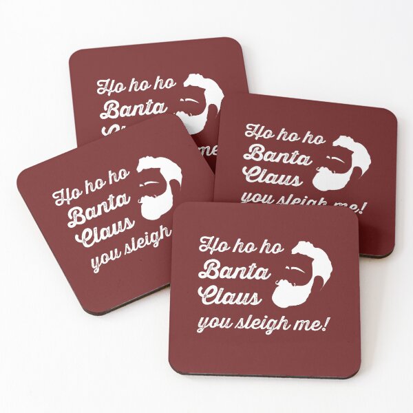Item preview, Banta Claus you sleigh me funny Christmas Hipster Design designed and sold by NaughtyGoose.