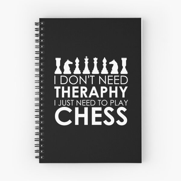 Item preview, Chess Therapy funny chess quotes Grandmaster Strategy designed and sold by Nessshirts.
