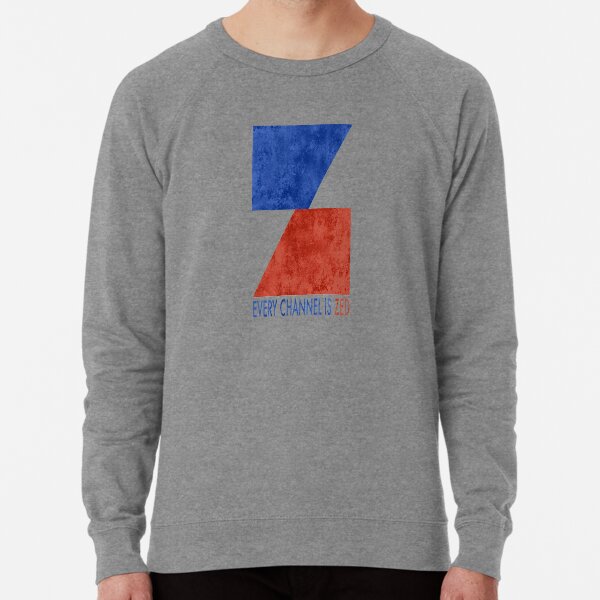EVERY CHANNEL IS ZED (DISTRESSED) Lightweight Sweatshirt