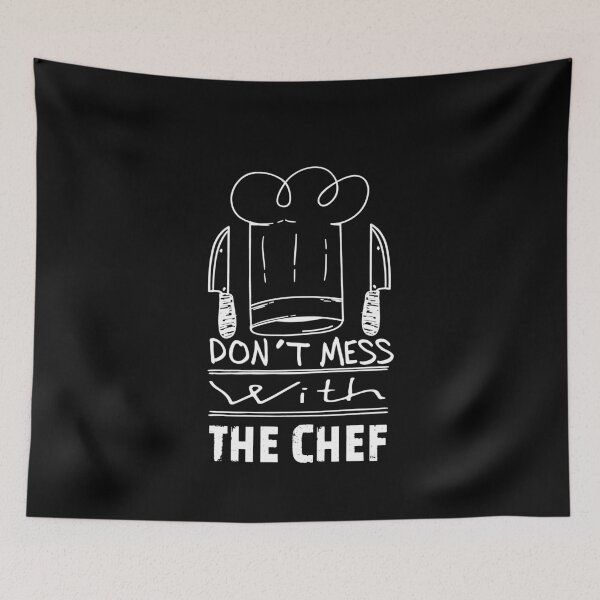 Item preview, DON'T MESS WITH  THE CHEF AWESOME MEXICAN WHITE MUSTACHE DESIGH FOR COOK HUSBAND WIFE BOYFRIEND GIRLFRIEND MOM AND DAD AND FRIENDS designed and sold by thebaronart.