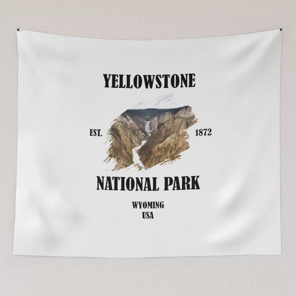 Item preview, Yellowstone National Park designed and sold by GeogDesigns.