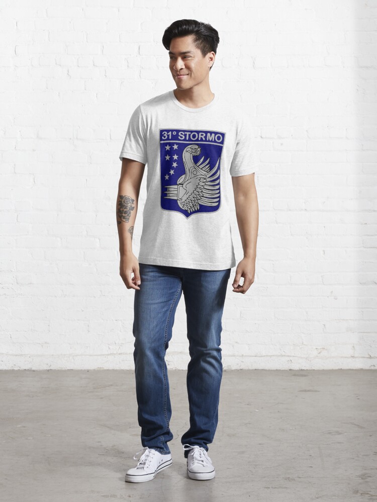 Alternate view of Model 123 - 31º Stormo Essential T-Shirt