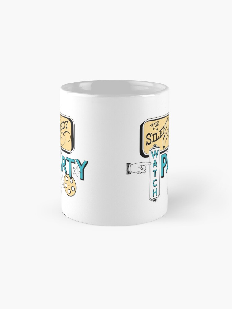 Thumbnail 4 of 6, Coffee Mug, Silent Comedy Watch Party designed and sold by MarlenePopScene.