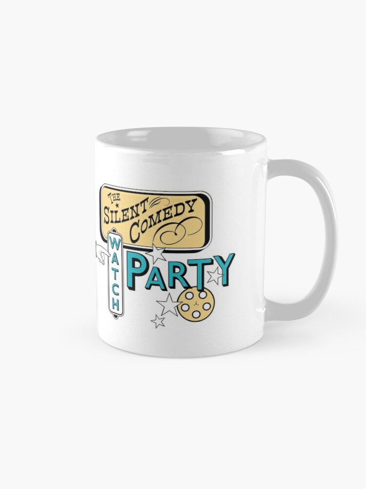 Alternate view of Silent Comedy Watch Party Coffee Mug