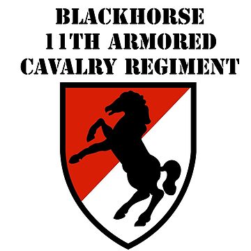 Artwork thumbnail, BLACKHORSE 11TH ARMORED CAVALRY REGIMENT by militarygifts