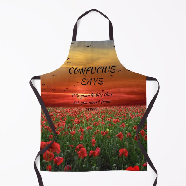 Item preview, Confucius Says Habits make us designed and sold by starshiporion.