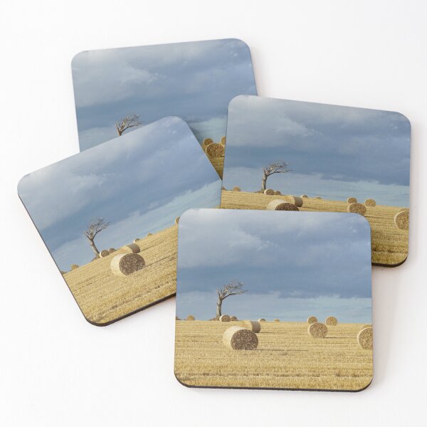 Item preview, Summer landscape. Harvested wheat field and stormy sky designed and sold by NavorolArt.