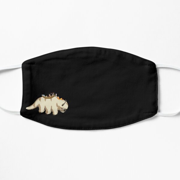 Team Avatar on Appa Flat Mask