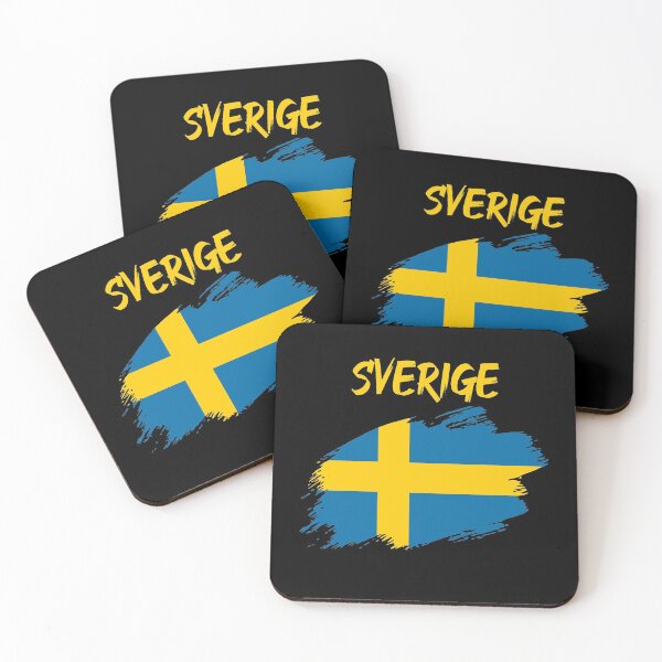 Item preview, Sweden Swedish flag flag designed and sold by GeogDesigns.