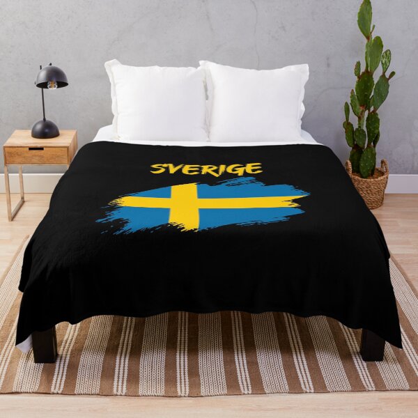 Item preview, Sweden Swedish flag flag designed and sold by GeogDesigns.