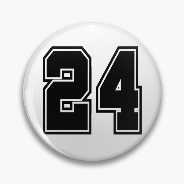 Item preview, 24 back number college style number designed and sold by GeogDesigns.