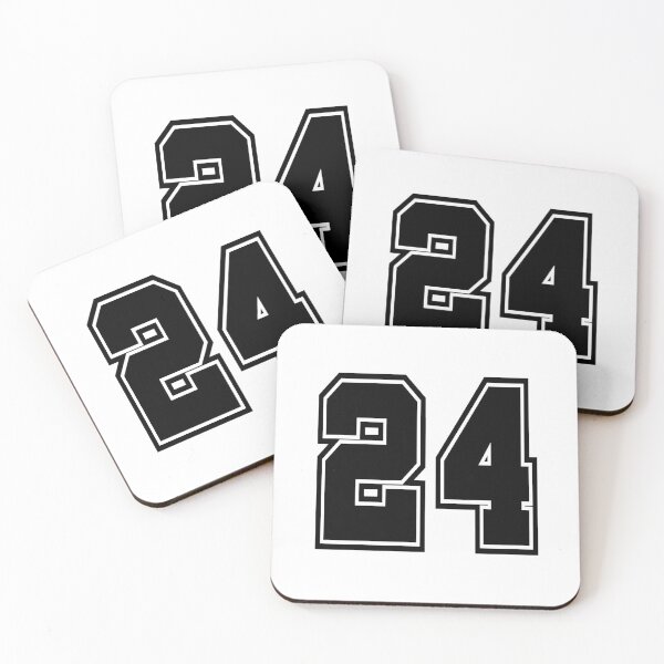 Item preview, 24 back number college style number designed and sold by GeogDesigns.