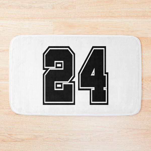 Item preview, 24 back number college style number designed and sold by GeogDesigns.