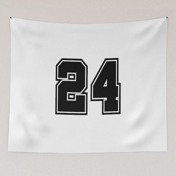 Item preview, 24 back number college style number designed and sold by GeogDesigns.