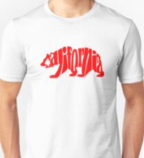 red california bear Unisex T-Shirt