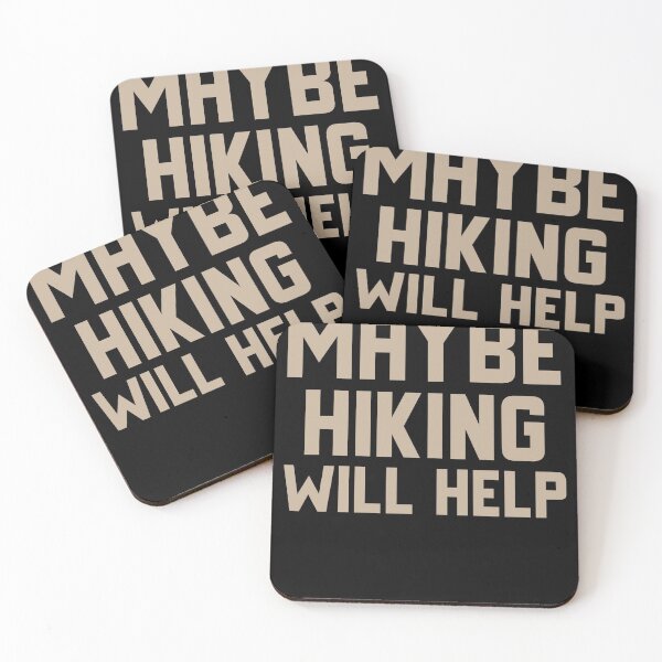 Item preview, Maybe Hiking Will Help Funny Gift Idea  designed and sold by Christof  Hall.