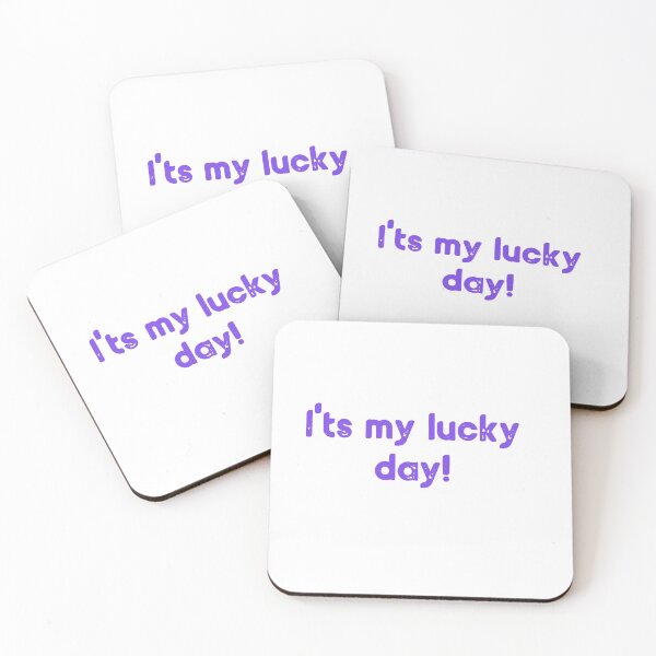 Item preview, It's my lucky day! designed and sold by alibenamira.