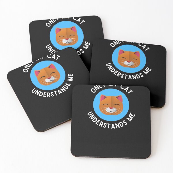 Item preview, Only My Cat Understands Me Gift designed and sold by Emerg-Apparel.