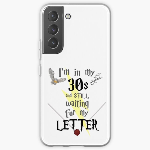 Dans mes 30 ans en attente de magie - Texte noir Coque souple Samsung Galaxy