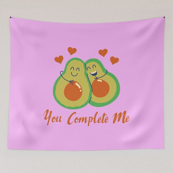 Item preview, You Complete Me Cute Avocados designed and sold by Piztees.