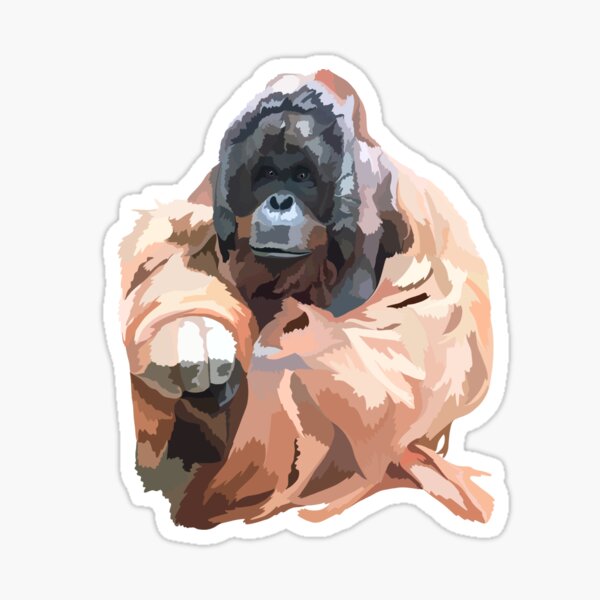 Item preview, O is for Orangutan  designed and sold by thezoogirl.