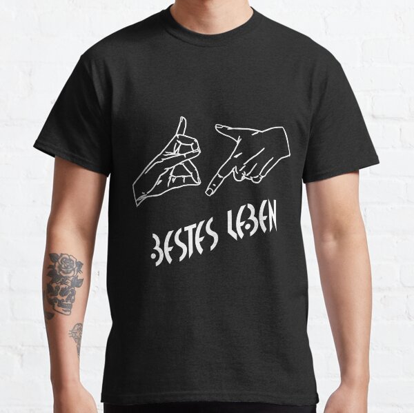 187 best life hand sign German rap gesture Classic T-Shirt