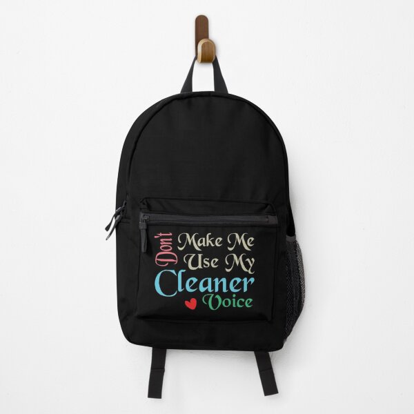 Item preview, Don't Make Me Use My Cleaner Voice, Cute Funny Gift Ideas For Cleaners designed and sold by awesomedraw.