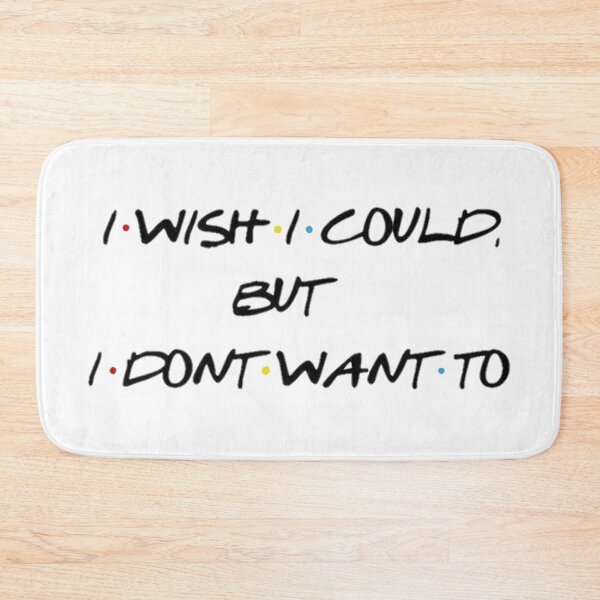 Item preview, I wish i could but i Don't want to. designed and sold by stampbliss.