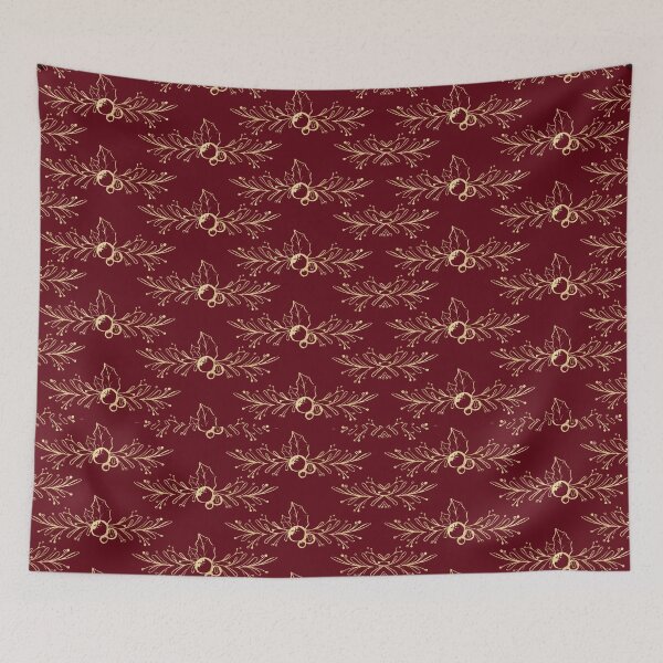 Item preview, Red and Gold Christmas Digital Paper Graphic designed and sold by Openspace2020.