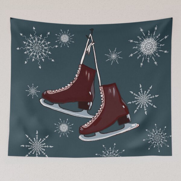 Item preview, Ice skates on the hook designed and sold by sueshorman.