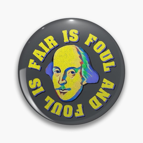 Item preview, Fair is foul and foul is fair designed and sold by Shaxspere.