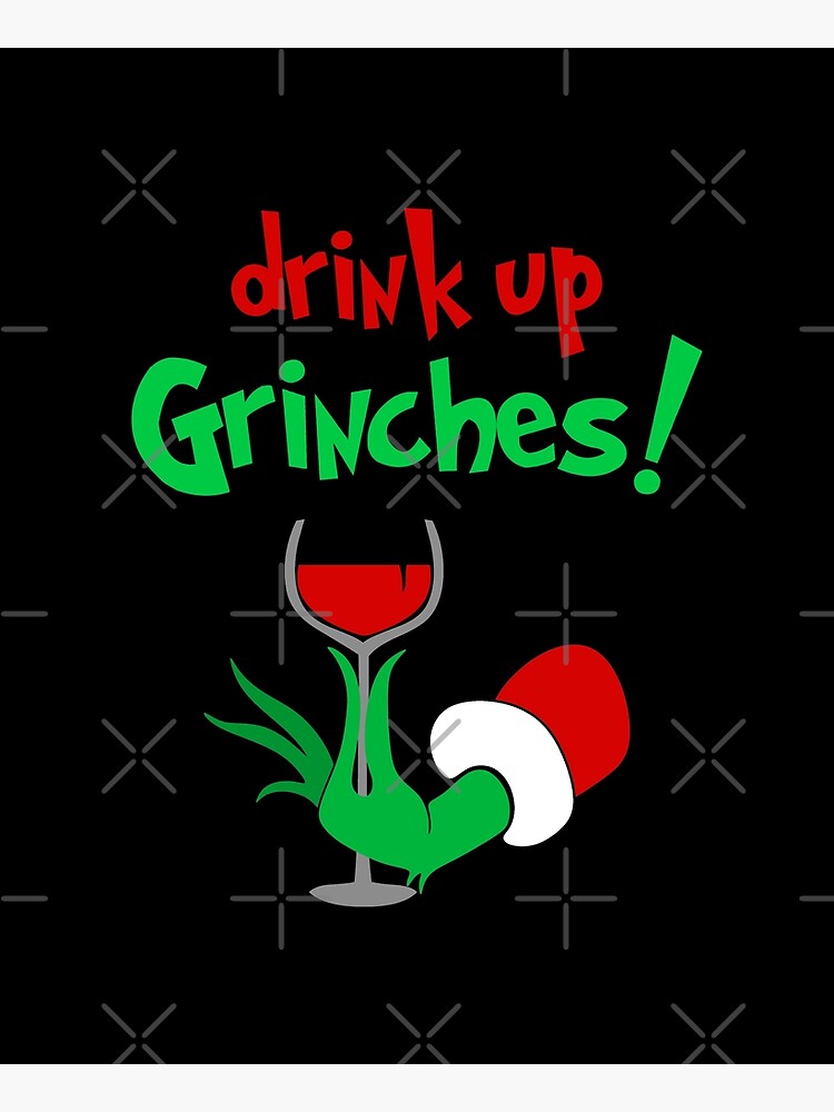 Drink Up Grinches Drink Coasters