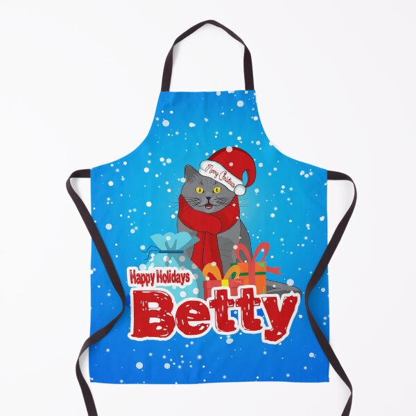 Item preview, Cat Lover Happy Holidays Christmas Design For Betty designed and sold by MiloCuteCat.