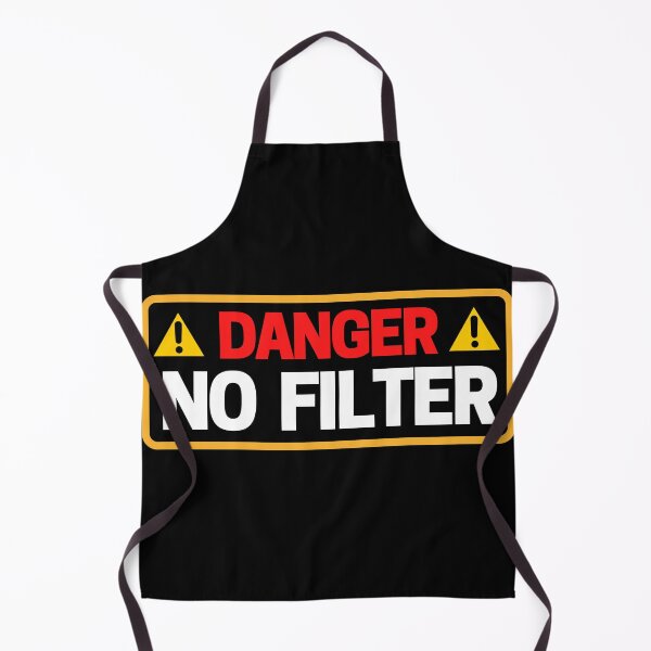 Item preview, Danger No Filter Warning Sign designed and sold by ohmier.