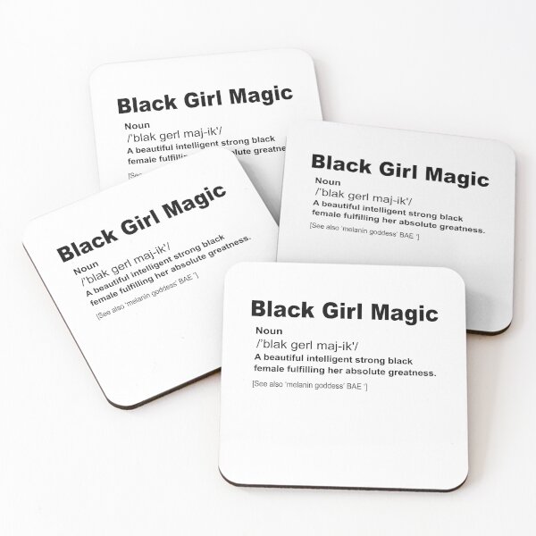 Item preview, Black Girl Magic Definition designed and sold by Andrea Lina.