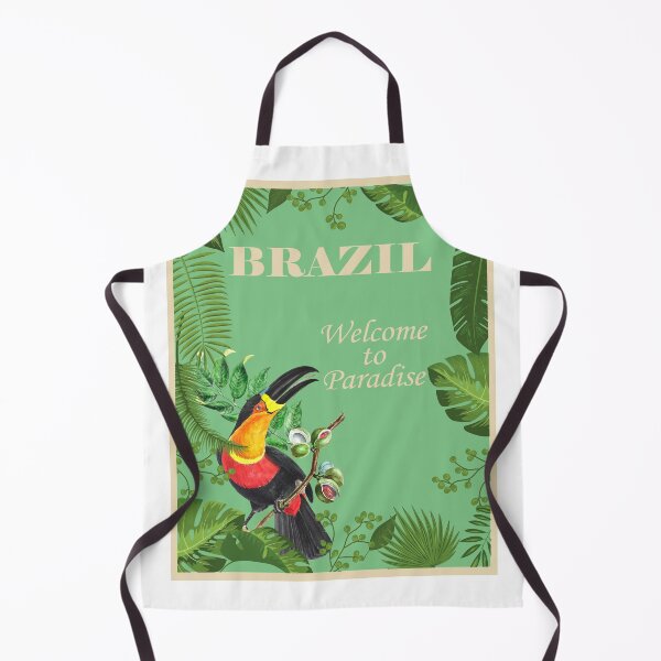Item preview, Brazil Travel Poster designed and sold by mathieugrabels.