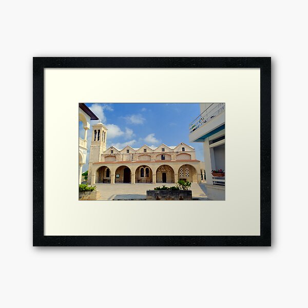 Saint Theodoros Church - Paphos, Cyprus Framed Art Print