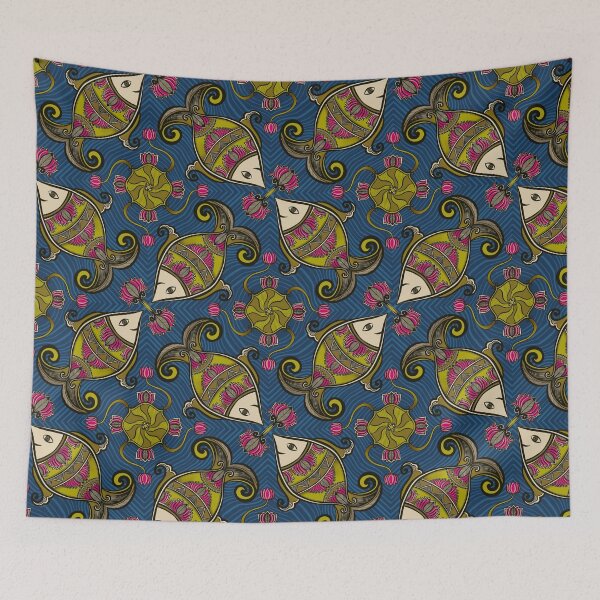 Item preview, Fish pond (tile) designed and sold by Prita-D.
