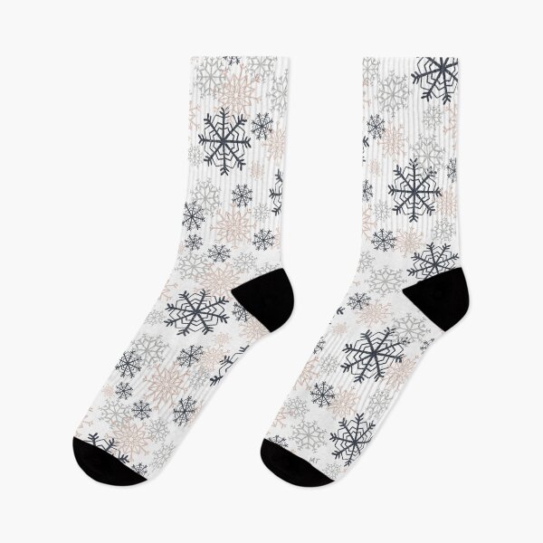 Item preview, Cute Snowflakes Pattern - Muted Pink designed and sold by monitdesign.