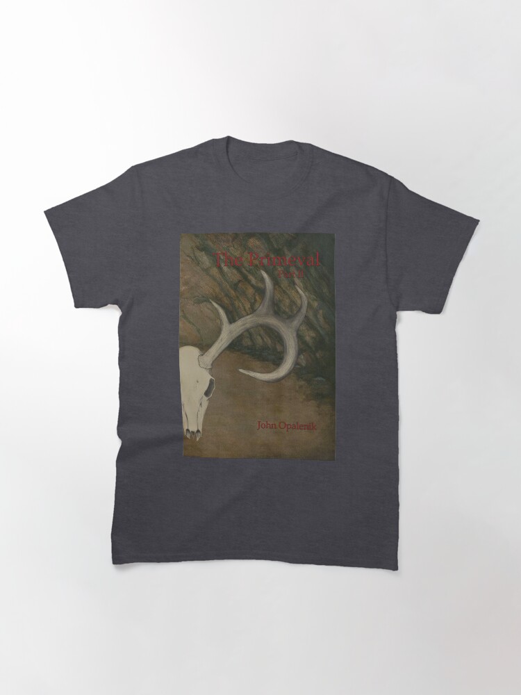 Thumbnail 2 of 7, Classic T-Shirt, The Primeval Part II, front book cover designed and sold by LaMand42.