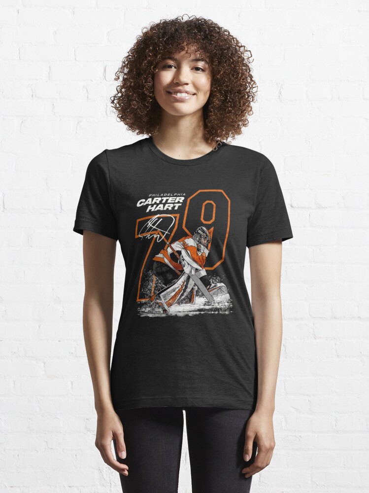Carter Hart Women's T-Shirt, Philadelphia Hockey Women's V-Neck T-Shirt